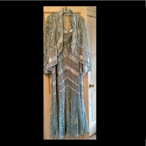 D’amianou Formal Green Lace Dress